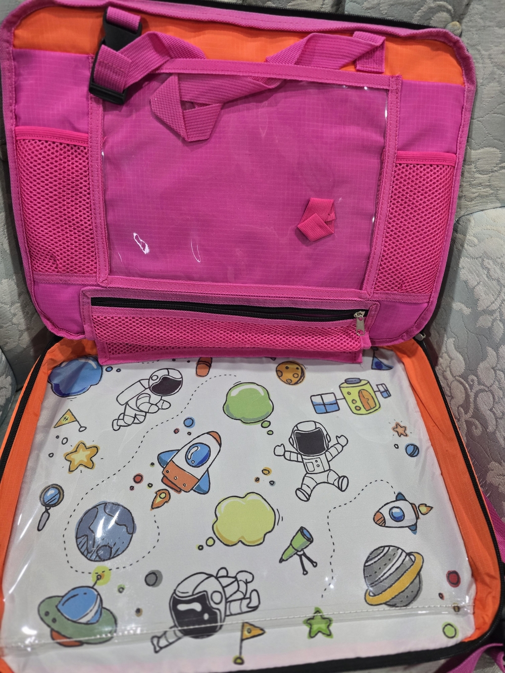 Gleemium Kids Activity Travel Lap Bag 16x12 NWOT - Picture 3 of 4